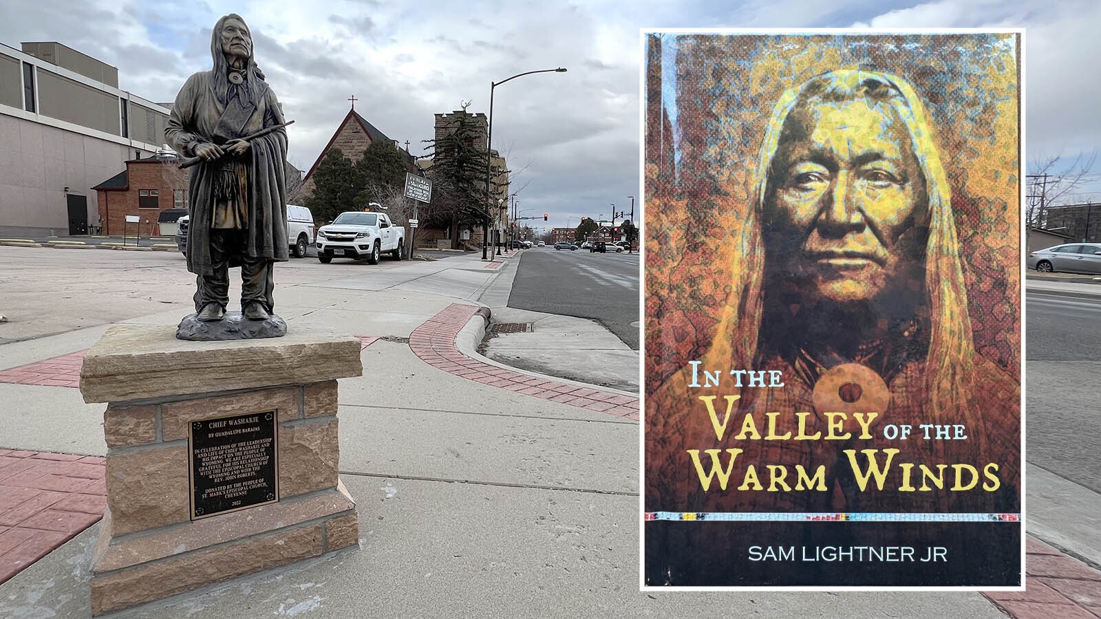 For Sam Lightner Jr.'s 12th book “In The Valley of the Warm Winds” focuses on the story of Eastern Shoshone Chief Washakie, who demanded sovereignty and recognition for his tribe from the ever-encroaching U.S. settlers.