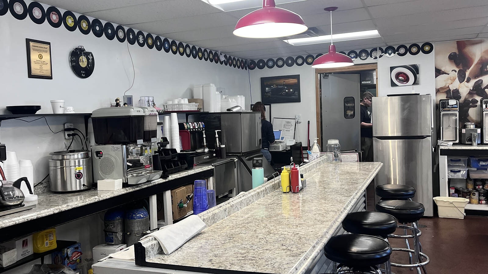 The Chill Grill in Rock Springs, Wyoming, gives off a cool 1950s diner vibe.