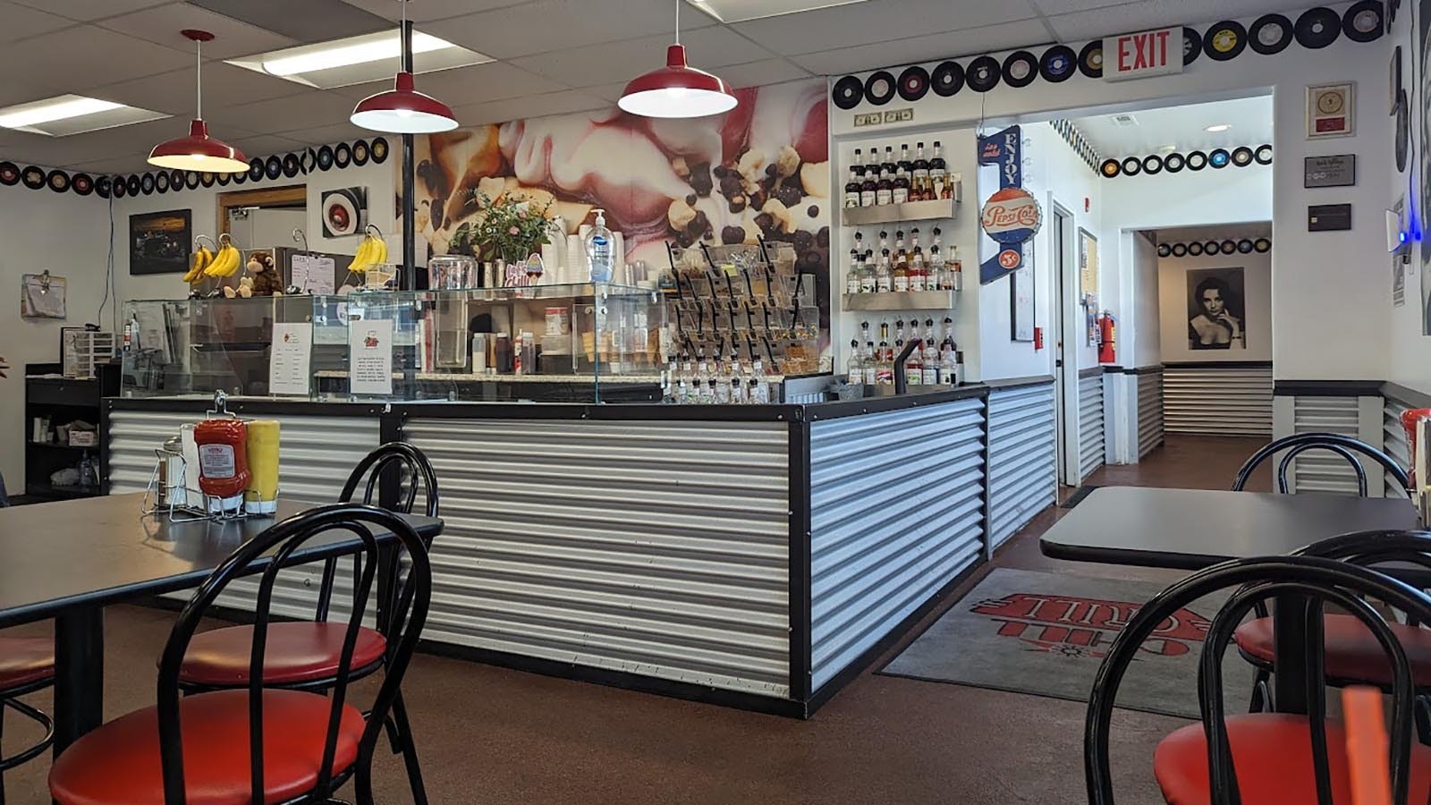 The Chill Grill in Rock Springs, Wyoming, gives off a cool 1950s diner vibe. It's a favorite spot for locals, known for huge burgers made fresh to order.