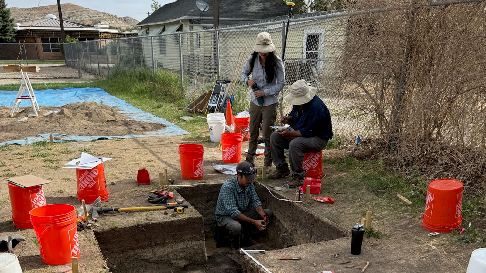 Students from Grinnell College are doing an archaeological dig in the historic Chinatown district of Rock Springs, Wyoming. Their work is uncovering the untold history of the daily lives of immigrants who survived the 1885 Rock Springs massacre.