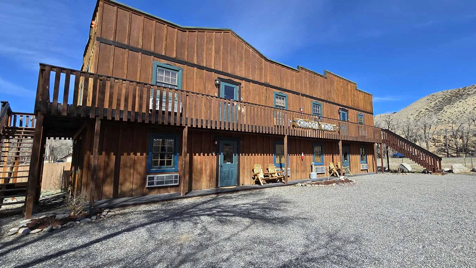 One of the lodge facilities at Chinook Winds Lodge.