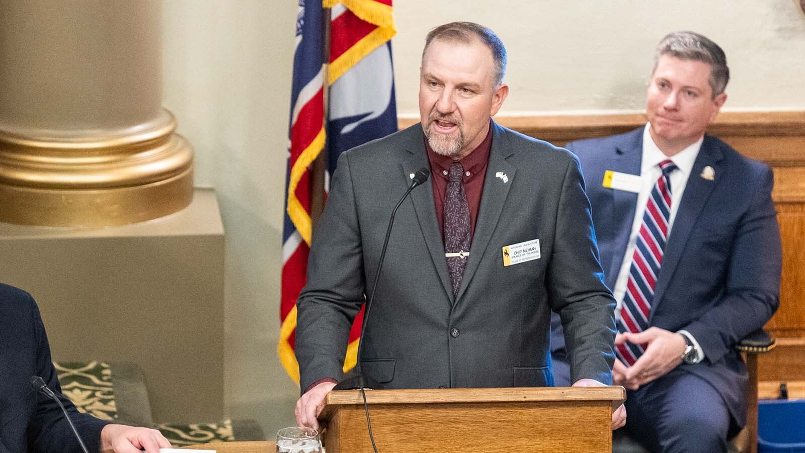 Wyoming House Speaker Chip Neiman.