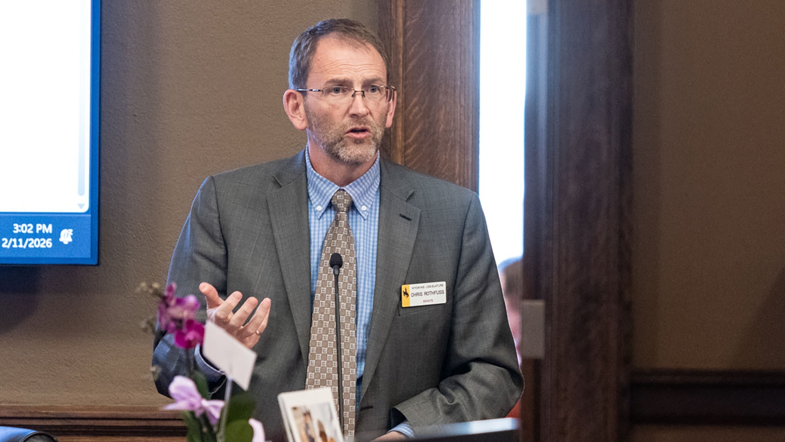 Sen. Chris Rothfuss, D-Laramie