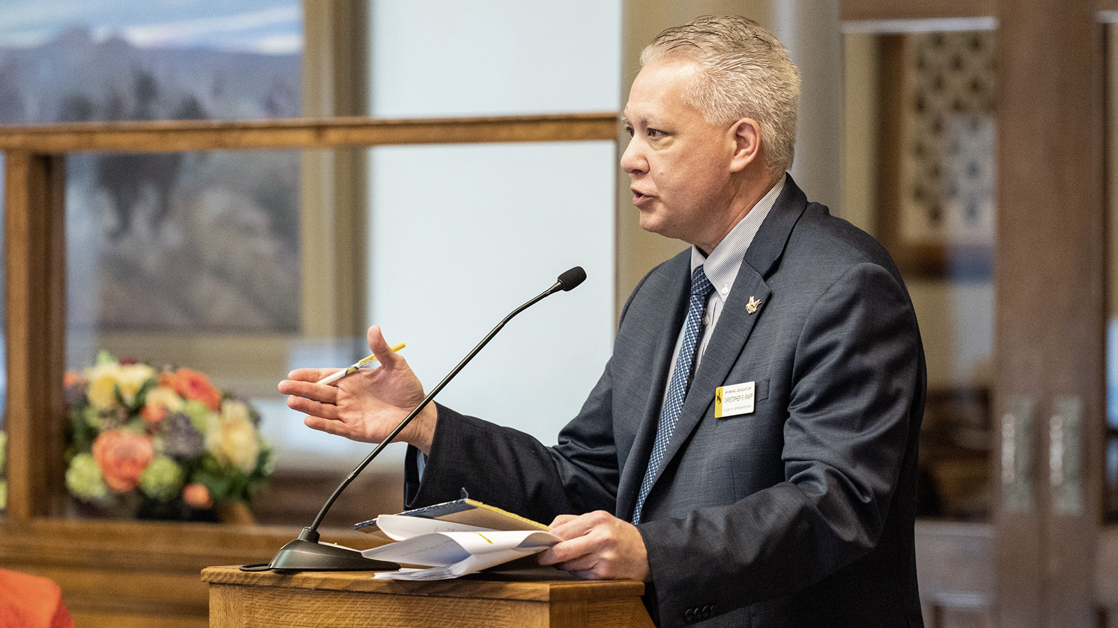 State Rep. Chris Knapp, R-Gillette, says Wyoming needs more, not less, partisan political races.