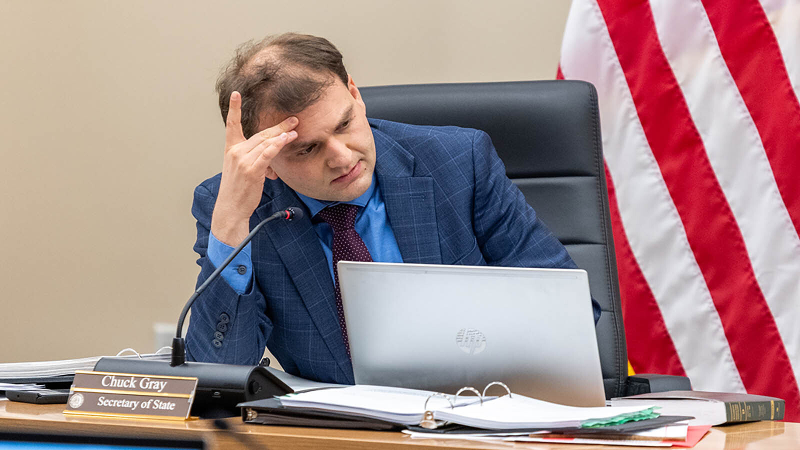 Wyoming Secretary of State Chuck Gray