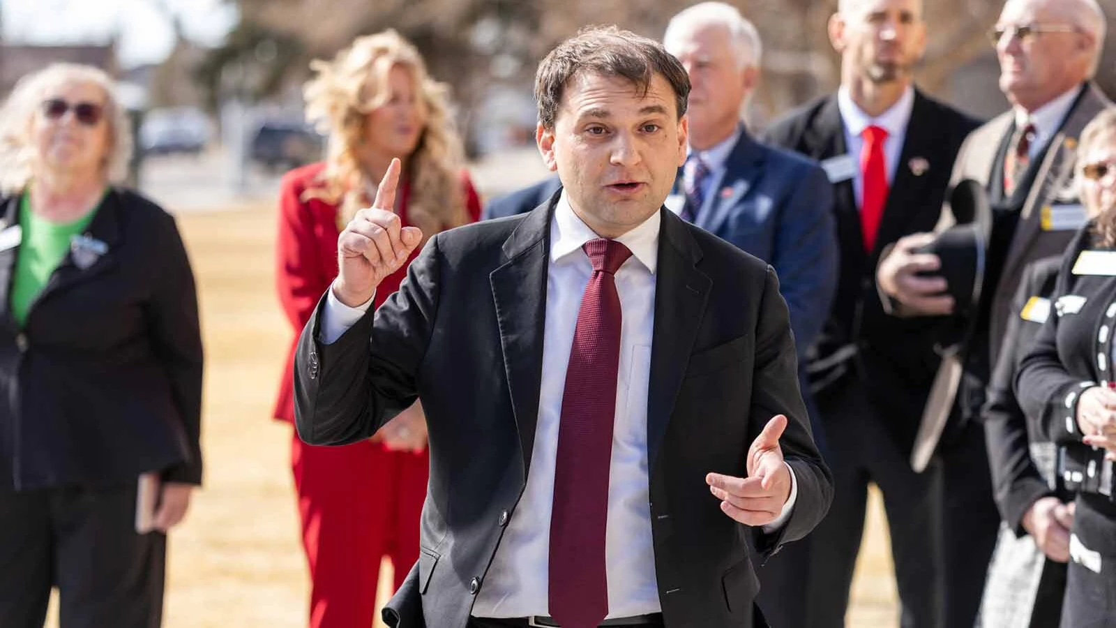 Secretary of State Chuck Gray won the Republican nomination to U.S. House Tuesday — over eight other GOP challengers. He will face Libertarian Shawn Johnson and Democratic nominee Lisa Kinney in the general election Nov. 3.