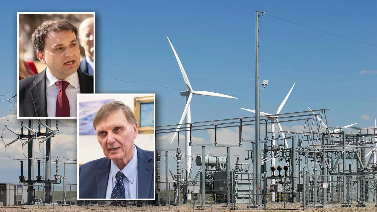 After Treasurer Curt Meier, below, said Secretary of State Chuck Gray's potential vote to block access to a power substation would “essentially stifle capitalism,” Gray changed his mind. Gray said he was assured the access permit doesn't pertain to wind, solar or data centers.