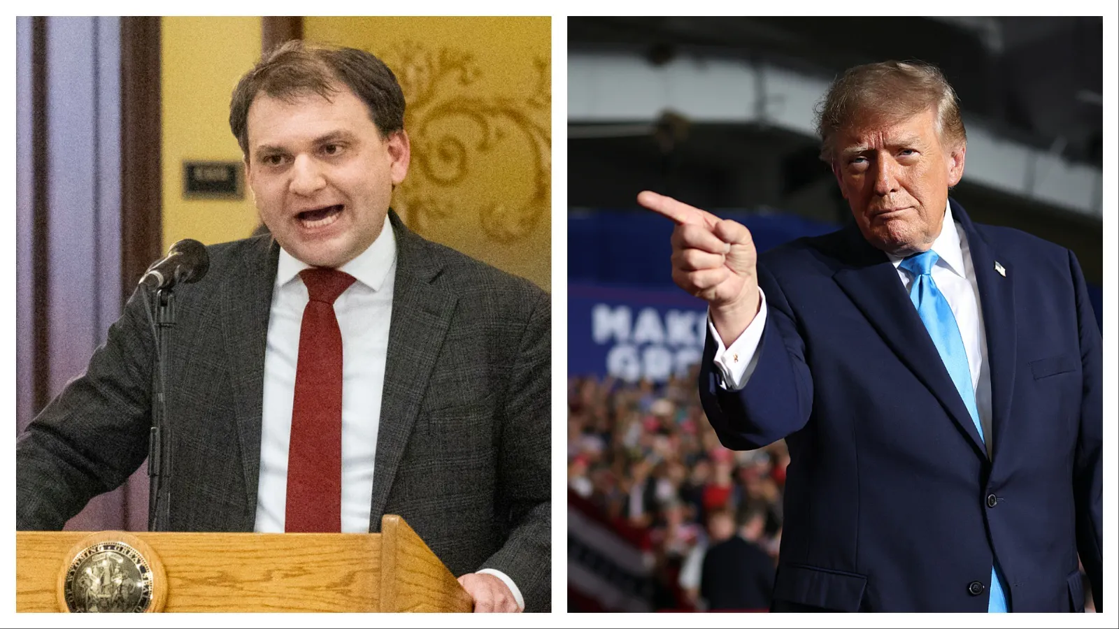 President Donald Trump endorsed Secretary of State Chuck Gray for Wyoming’s lone U.S. House seat Tuesday.