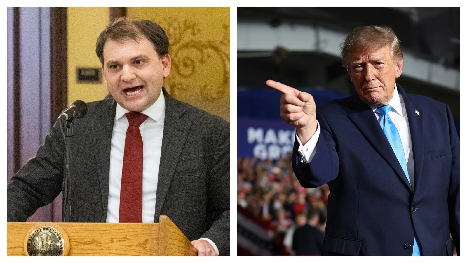 President Donald Trump endorsed Secretary of State Chuck Gray for Wyoming’s lone U.S. House seat Tuesday.
