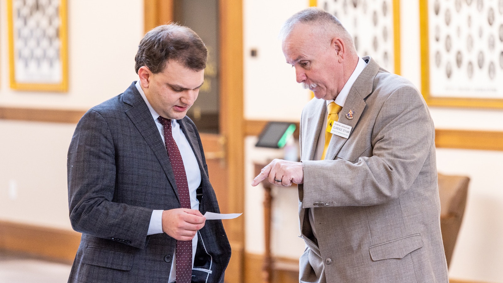 Chuck Gray and Clarence Styvar 1 1 24 23