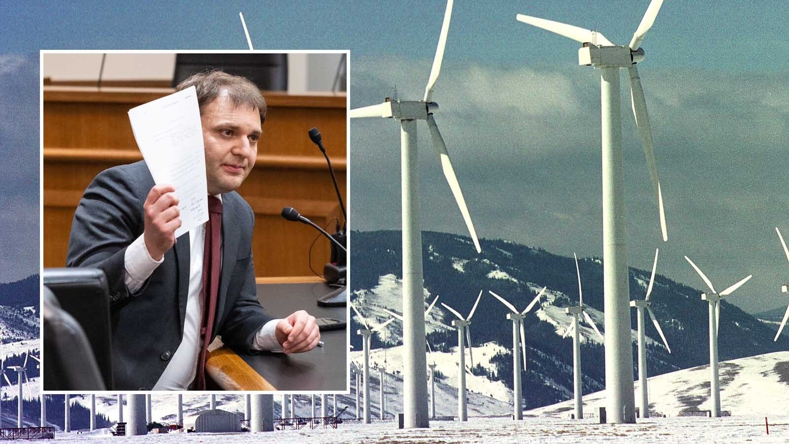 Wyoming Secretary of State Chuck Gray is arguably the most vocal and high-profile opponent of wind-energy projects in the state, calling the industry “woke wind.” But he’s voted to approve wind leases at least three times since 2023.