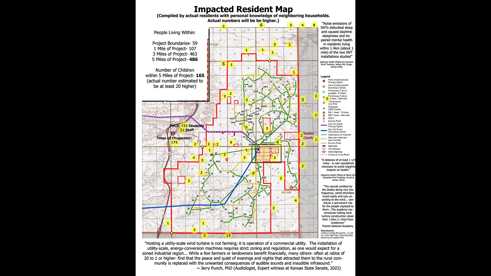 Residents in and around Chugwater say a proposed 47,000-acre wind and solar farm threatens their independent way of life. Their views clash with landowners involved in the project who say it’s their property.