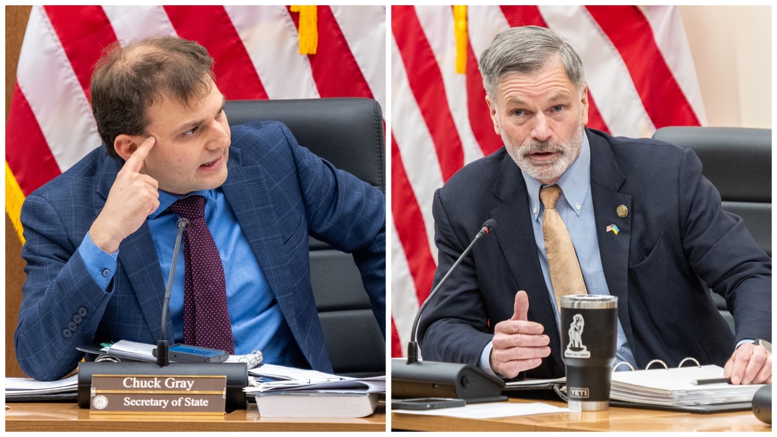 Chuk Gray and Gov Mark Gordon 2 27 24