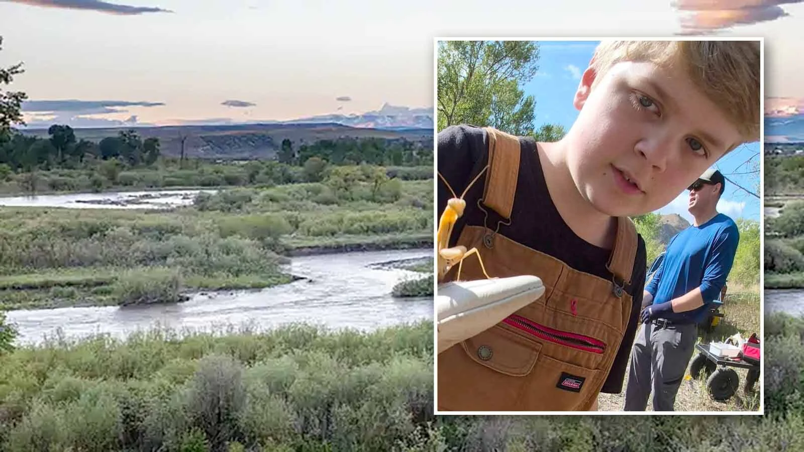 Searchers are looking for a 13-year-old Montana boy named Ephraim who fell into the Clarks Fork of the Yellowstone River north of the Wyoming border on Wednesday afternoon. Crews from nearly a dozen agencies were continuing the search Thursday.