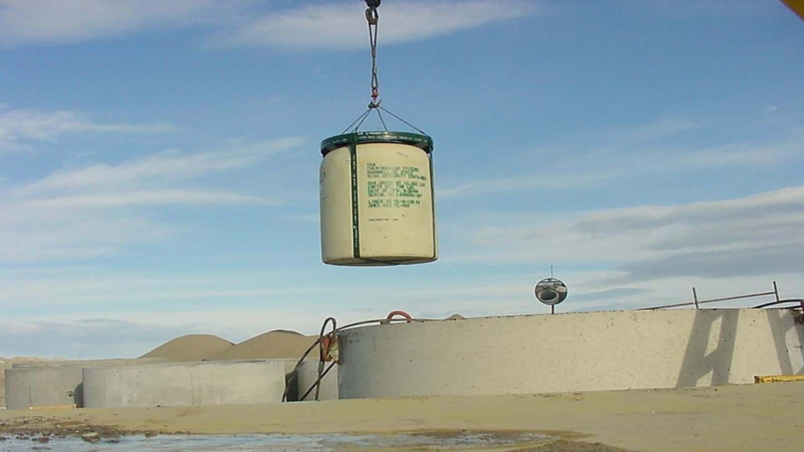 The radioactive waste disposal site in Clive, Utah.