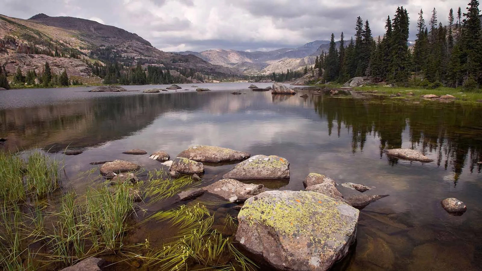 Lake Helen in Wyoming's Cloud Peak Wilderness, part of the state's more than 3 million acres of federal roadless areas.