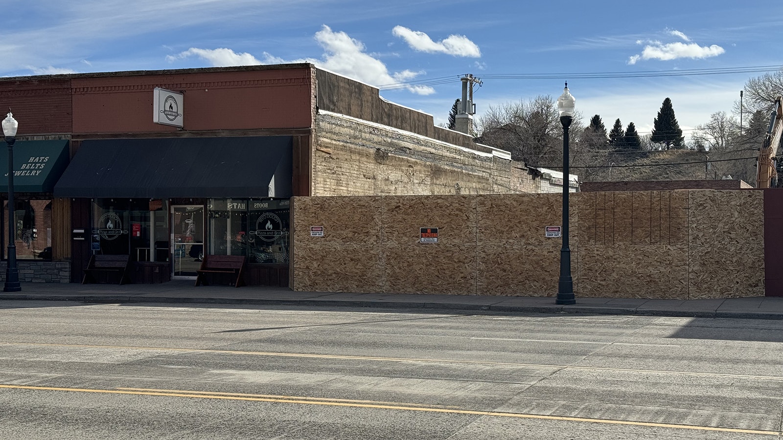 A pair of buildings more than 100 years old have been demolished in downtown Cody. They're adjacent lots at 1236 and 1244 Sheridan Ave.