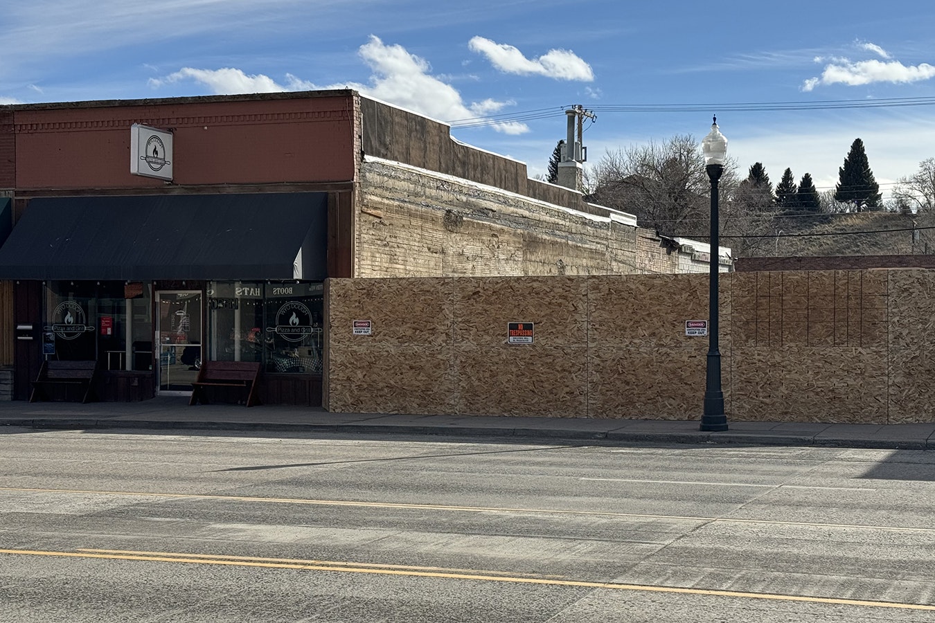 A pair of buildings more than 100 years old have been demolished in downtown Cody. They're adjacent lots at 1236 and 1244 Sheridan Ave.