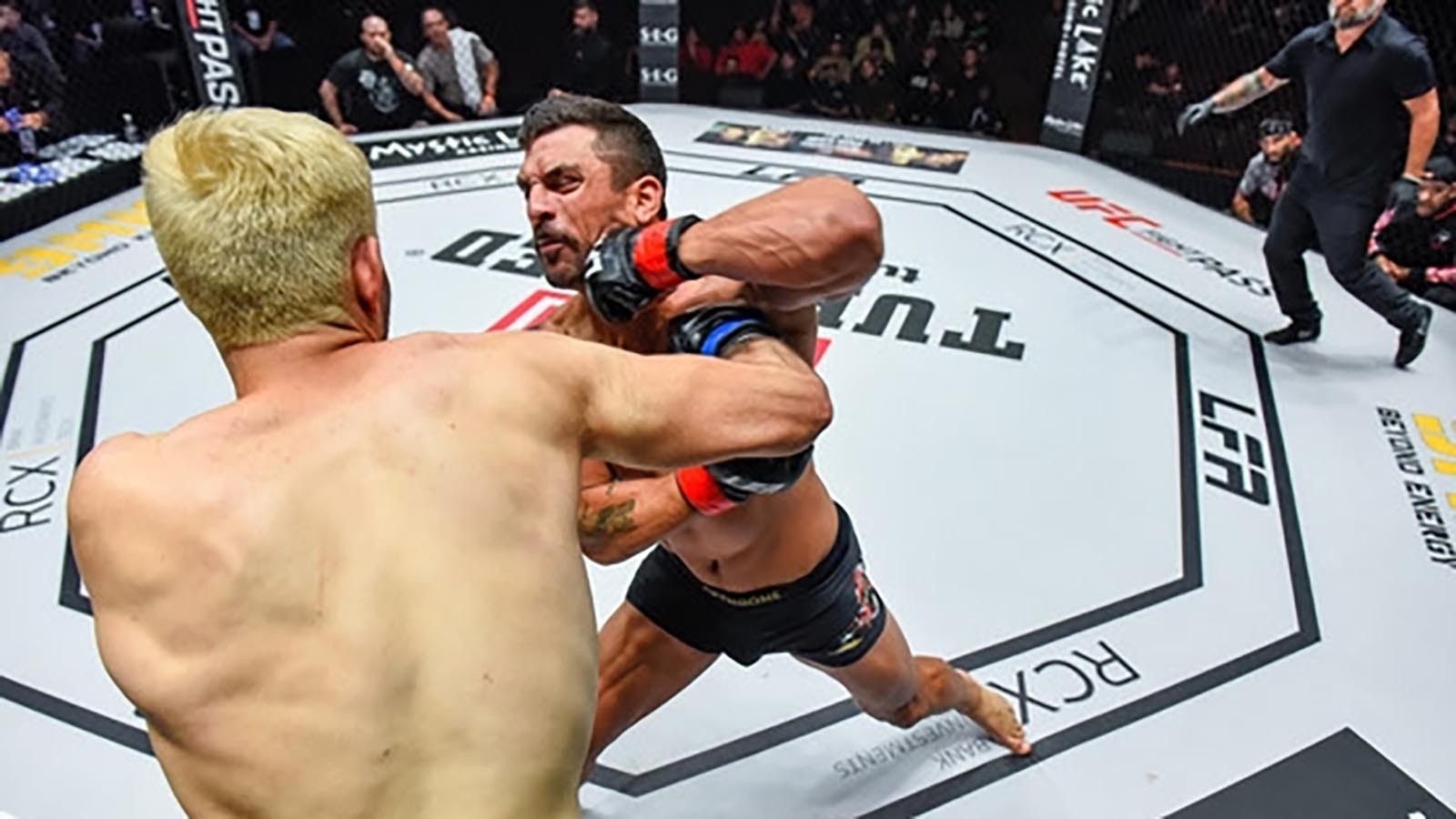 Cheyenne fighter Cody Jerabek has trained with a rollbot and said robots are already being used for training in MMA and other combat sports.