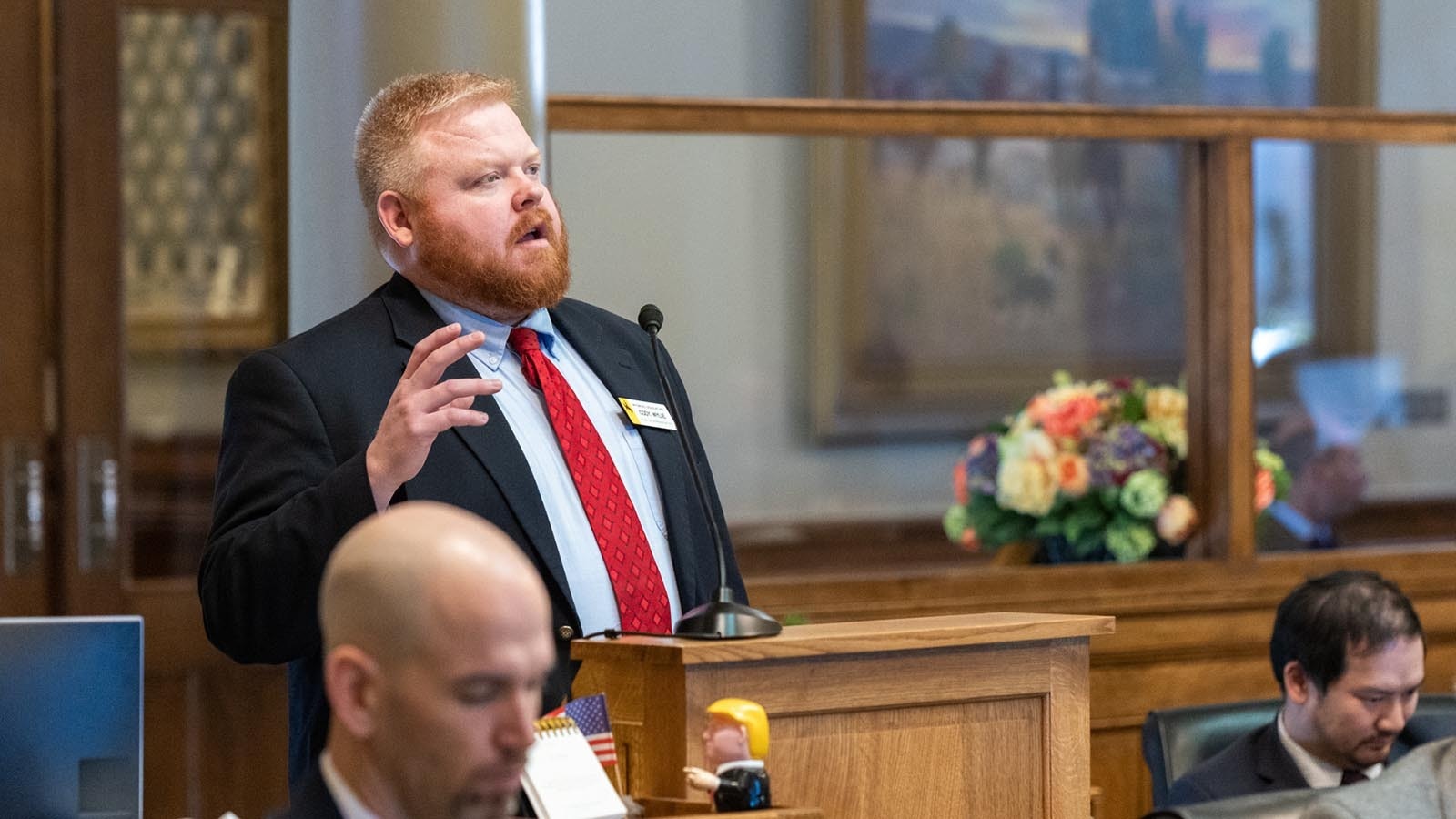 Rep. Cody Wylie, R-Rock Springs, has often been the target of conservative groups like the Freedom Caucus and Honor Wyoming. Wylie believes the presence of groups like these grew roots during the 2024 campaign season and may be something Wyoming has to permanently live with moving forward.