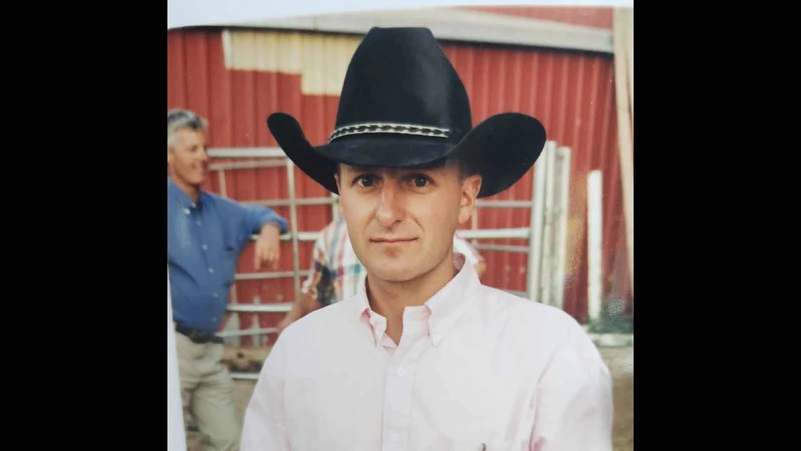 Cody blacksmith NJ Pawley in 2001.