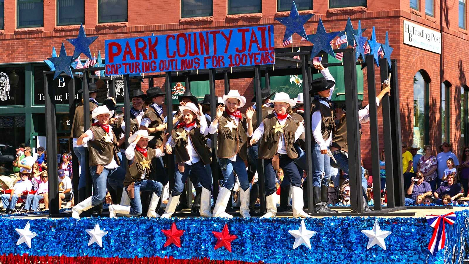 The Cody Fourth of July Parade is one of the largest in Wyoming.