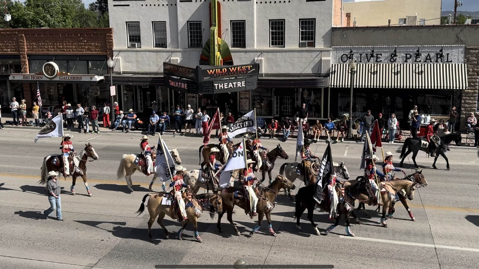 The Cody Stampede Parade on July 3, 2024, featured plenty of horses — as usual.