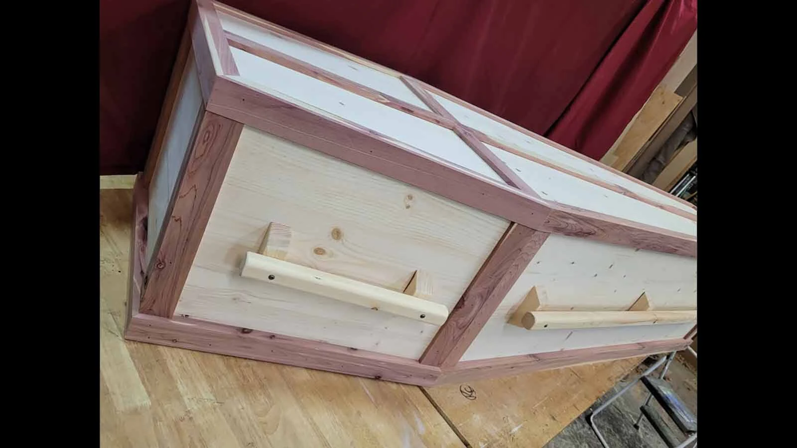 Hayattville carpenter Kirk Odegaard builds basic, Old West coffins and caskets for those who want a Western funeral. "This is another service I can provide for people who just want to be put in a pine box,” he says. “It’s the way of the Old West."