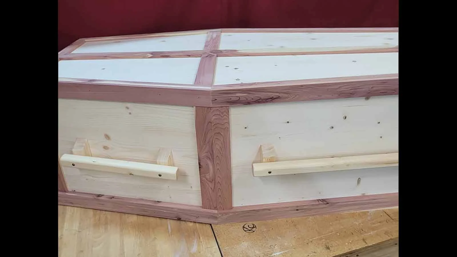 Hayattville carpenter Kirk Odegaard builds basic, Old West coffins and caskets for those who want a Western funeral. "This is another service I can provide for people who just want to be put in a pine box,” he says. “It’s the way of the Old West."