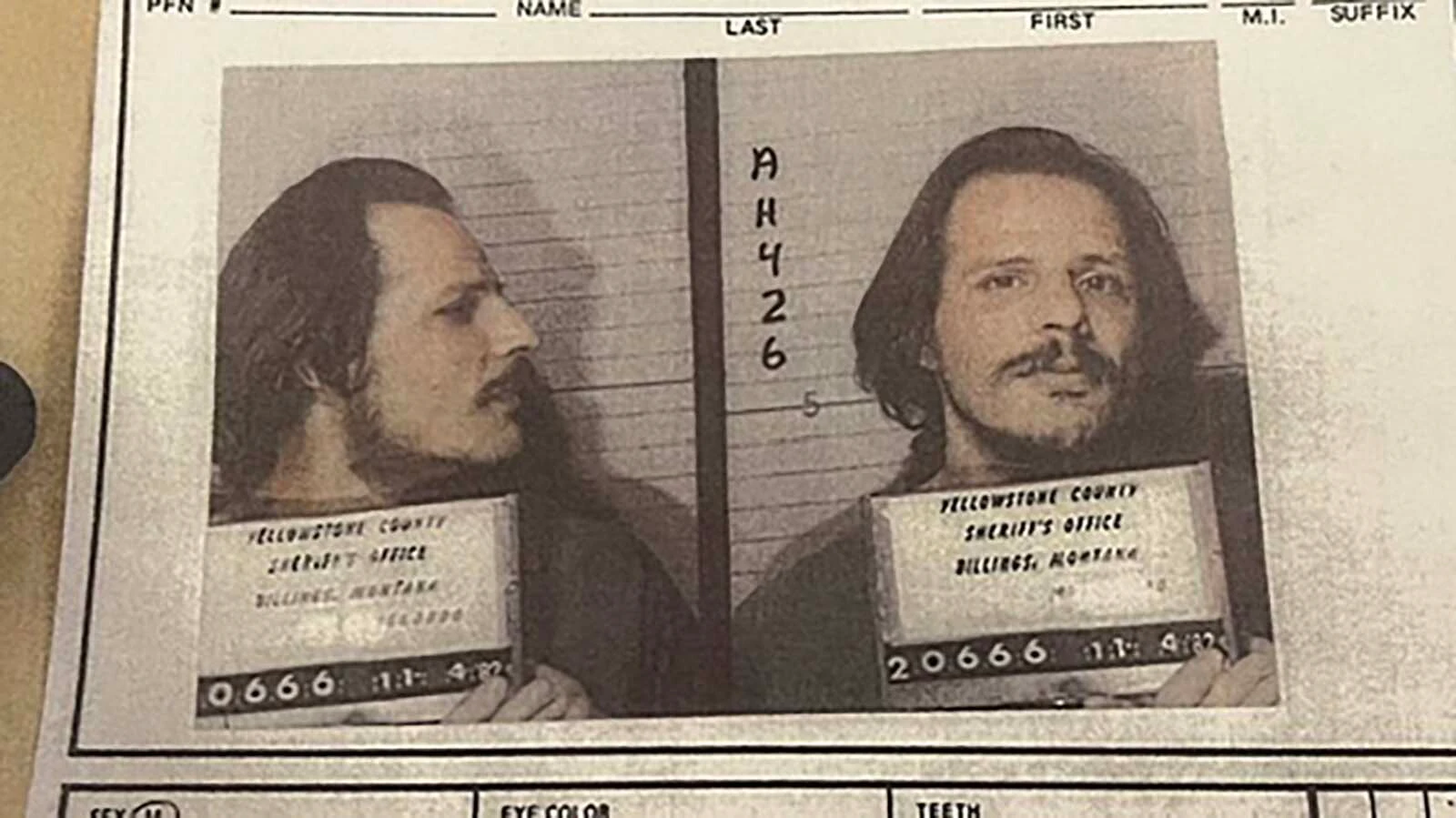 A novel use of DNA extraction from a 1982 booking fingerprint card on unrelated charges led investigators to Angelo James Stallsmith, a man with a long criminal history, who died in Billings in 1990.
