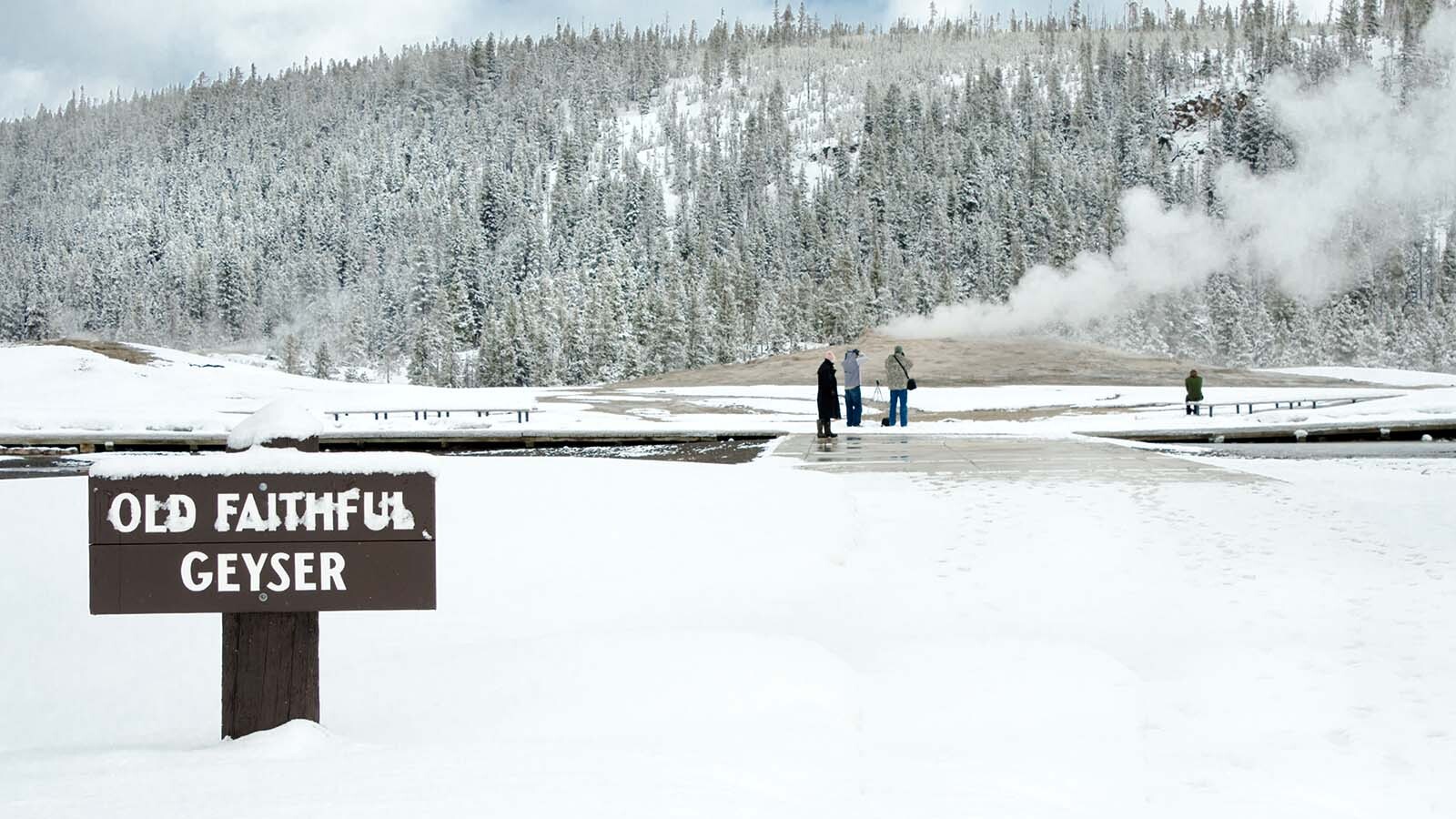 December was dominated by record-highs, but Yellowstone's Old Faithful plunged to -27 Sunday, the coldest spot in the Lower 48. That won’t last, however, with the weather expected to rebound with highs in the 40s, 50s, and maybe even 60s this week.