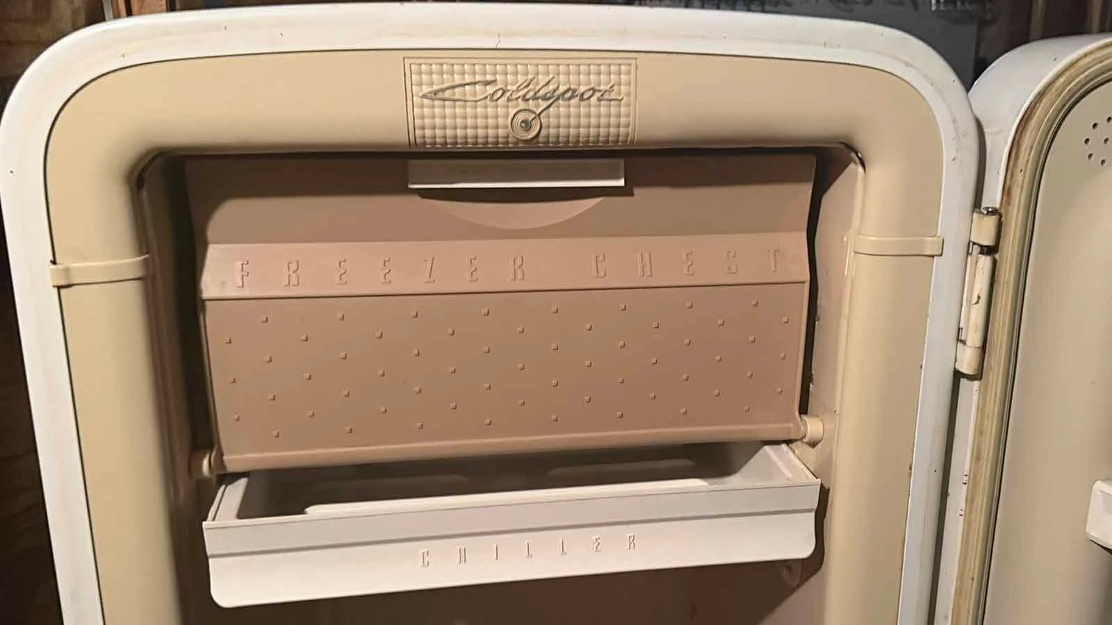 A 75-year-old Coldspot refrigerator from the 1950s still works, and is still keeping 30-year-old cans of Schlitz beer cold. More than a year after a Casper woman died, her daughters found the fridge still running in her basement.