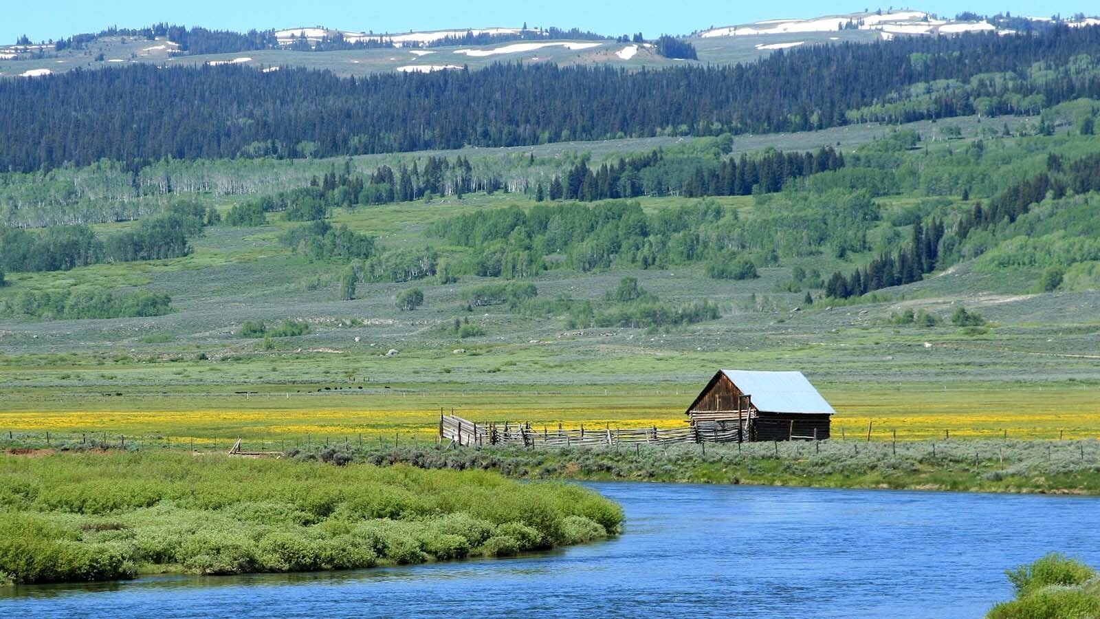 The Upper Green River, one place where the Upper Colorado River Basin begins.