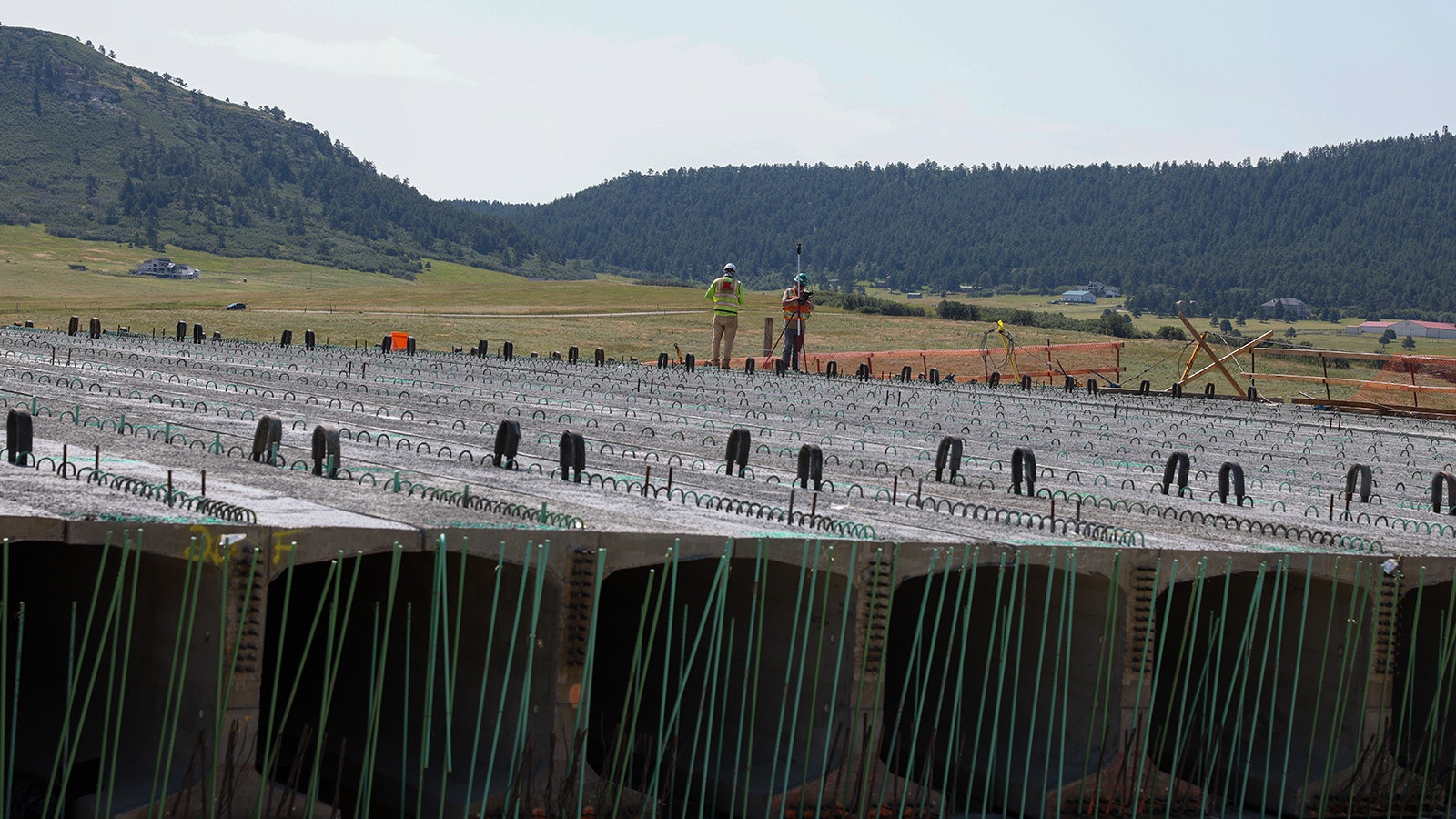 Colorado is about halfway through building what officials are touting as the world’s largest wildlife overpass – a $15 million megastructure spanning six lanes of Interstate 25 south of Denver.