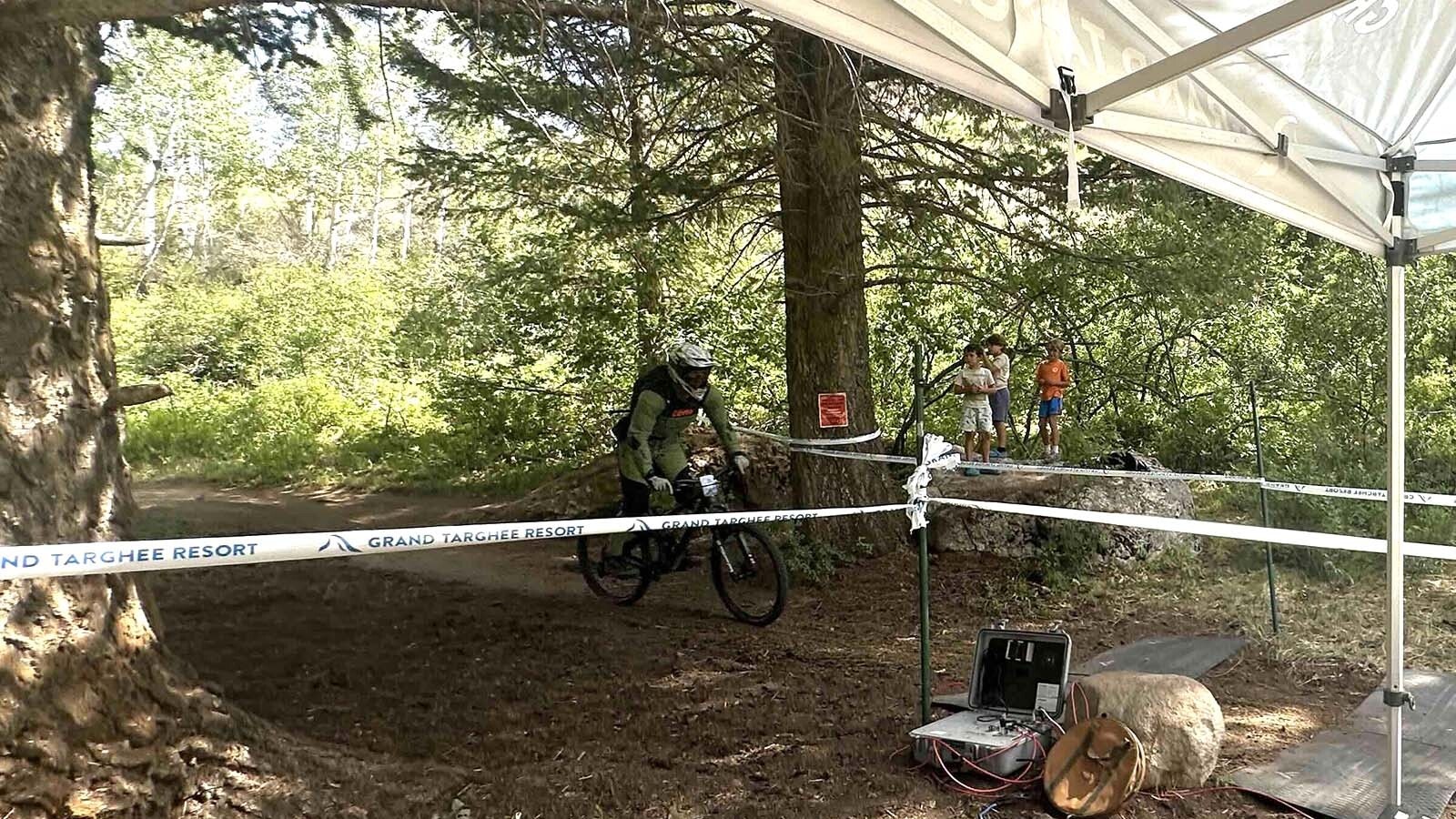 Bozeman, Montana, rider Marcus Mattox crosses the finish line … and he can’t feel his hands.
