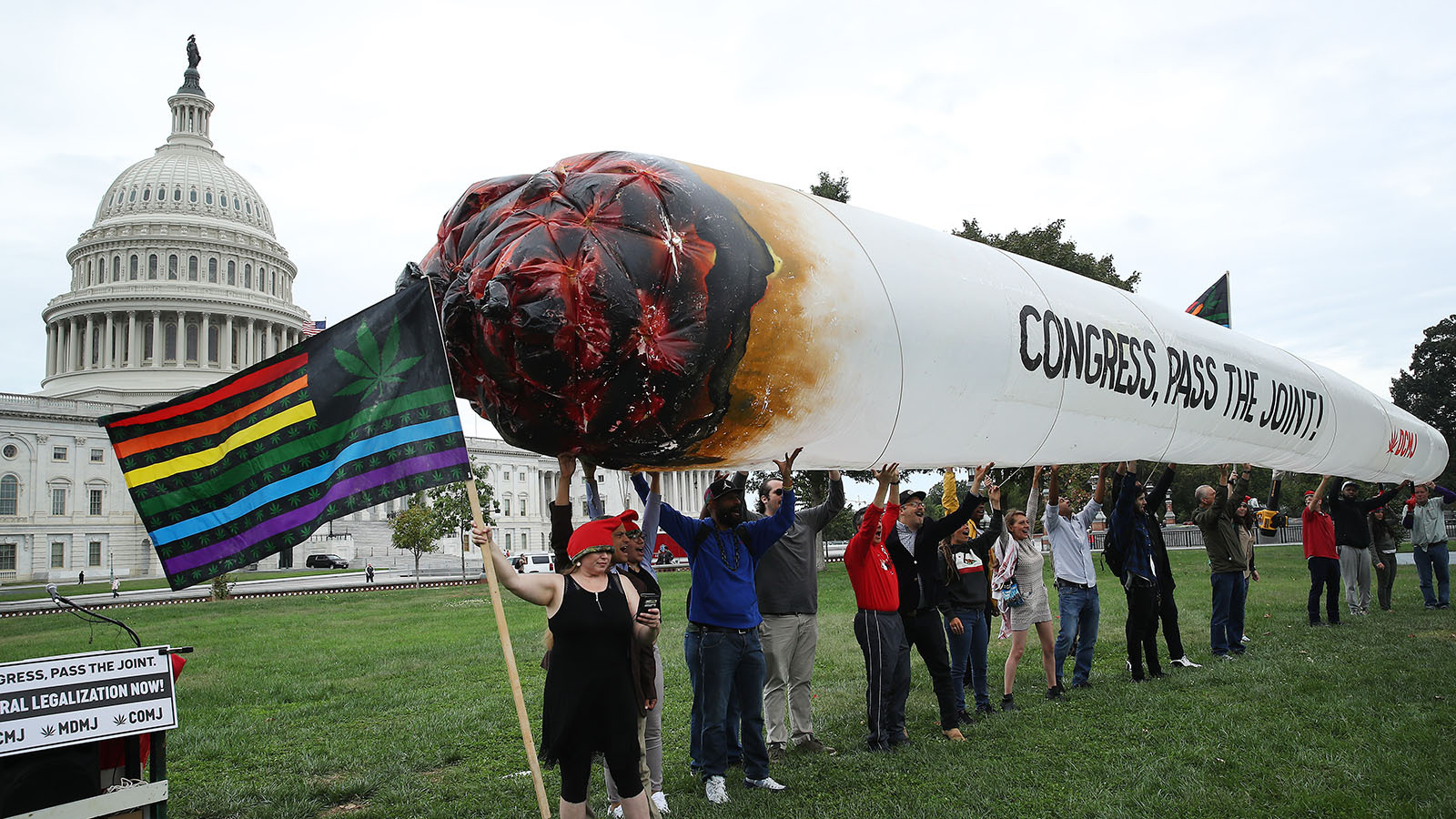 Congress giant marajuana pot joint 5 2 24