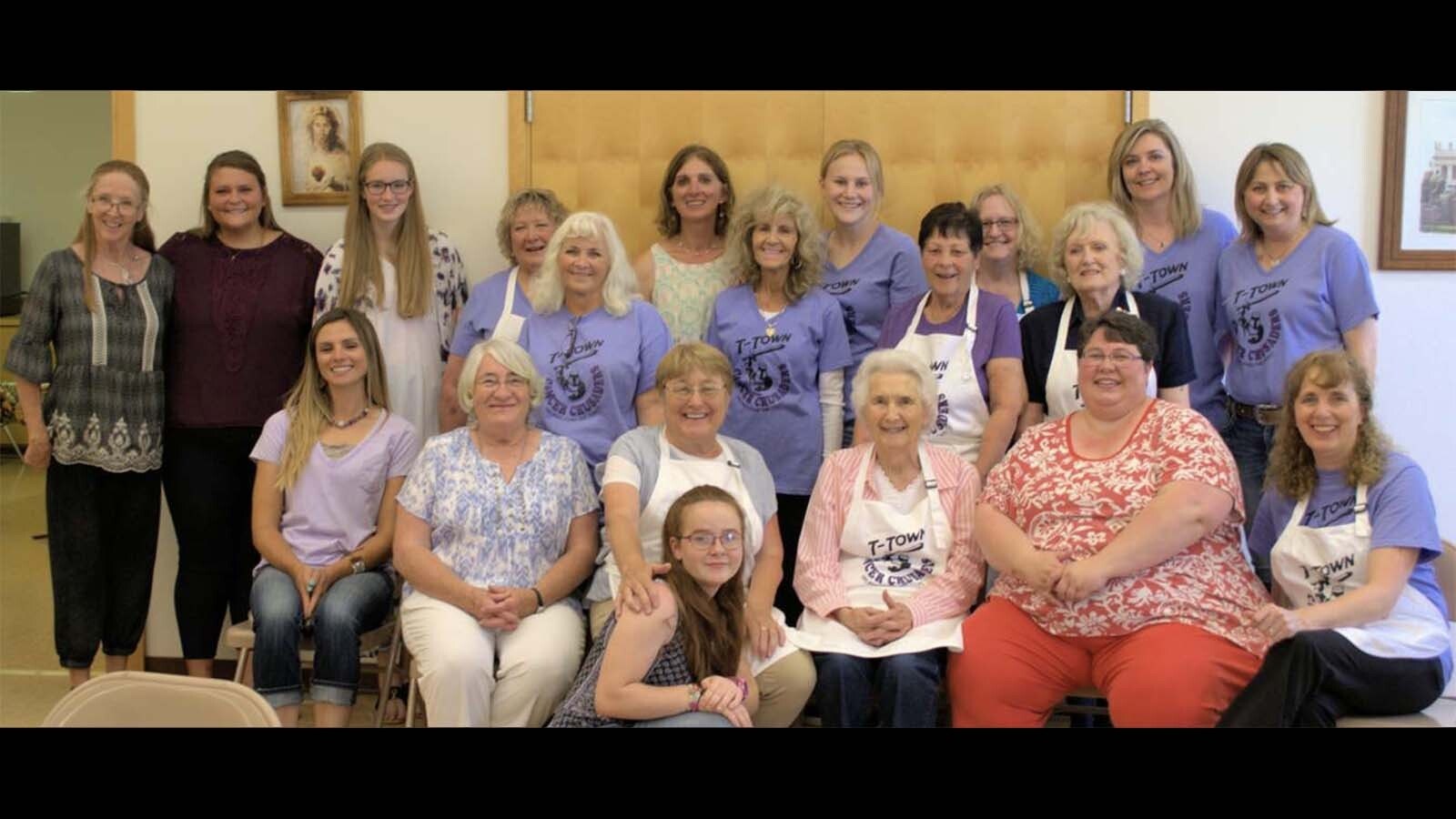 The T-Town Cancer Crusaders hold fundraisers, raffles and accept private donations so that they can help those with cancer in Hot Springs County pay for bills and their travel for treatment.