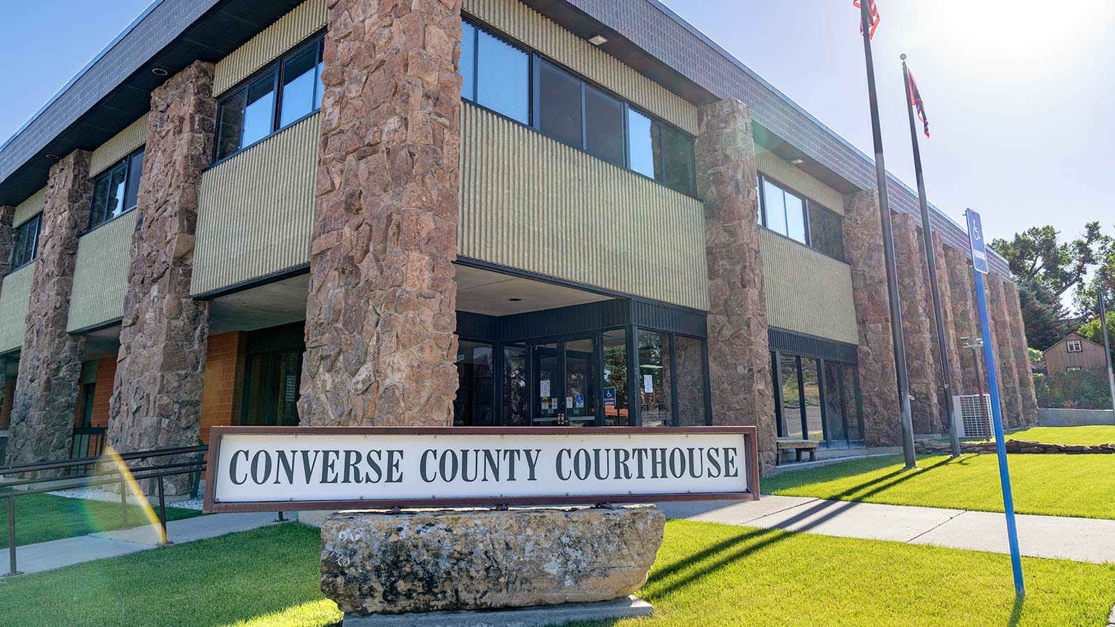 Converse County Courthouse in Douglas, Wyoming.