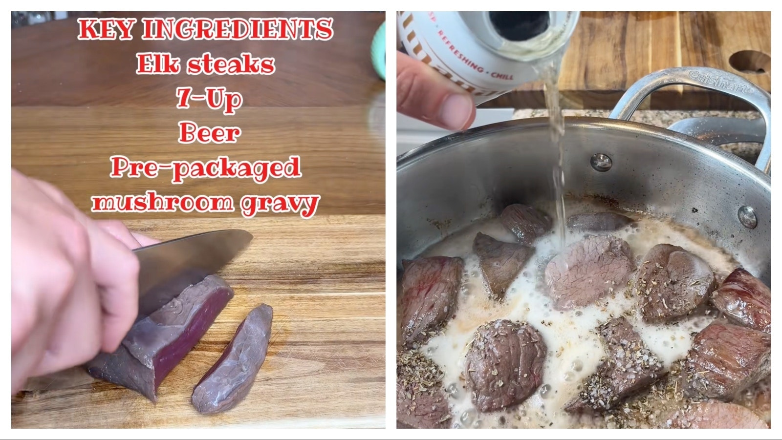 Former Wyoming Gov. Ed Hershcler's recipe for brown elk had quirky food blogger Bennett Rea skeptical, but he admitted it's "pretty tasty." I starts with a bath in 7Up and is finished with a package of brown mushroom gravy mix.