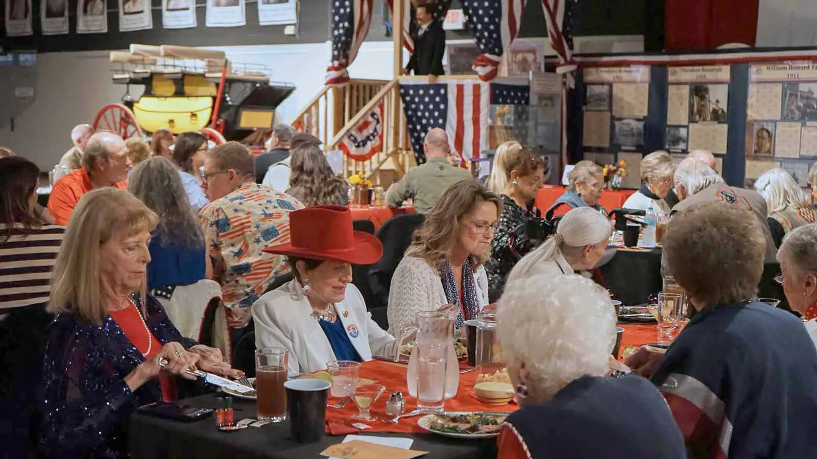 The creator of the popular Cooking With Congress series that delves into American history through food hosted a recent Cheyenne presidential dinner party. Diners ate bison steak like Teddy Roosevelt, drank a Kennedy and nibbled jelly beans like Reagan.