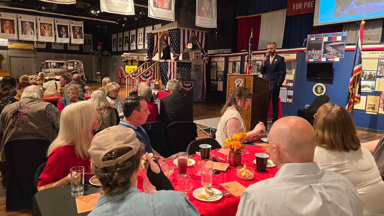 Rea Bennett was in Cheyenne recently for a Cooking with Congress dinner, which celebrated presidential visits to Cheyenne.