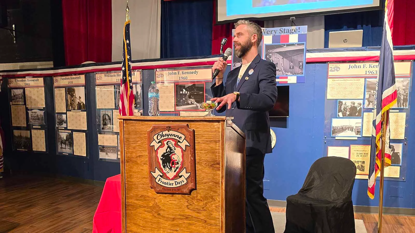 Rea Bennett was in Cheyenne recently for a Cooking with Congress dinner, which celebrated presidential visits to Cheyenne.