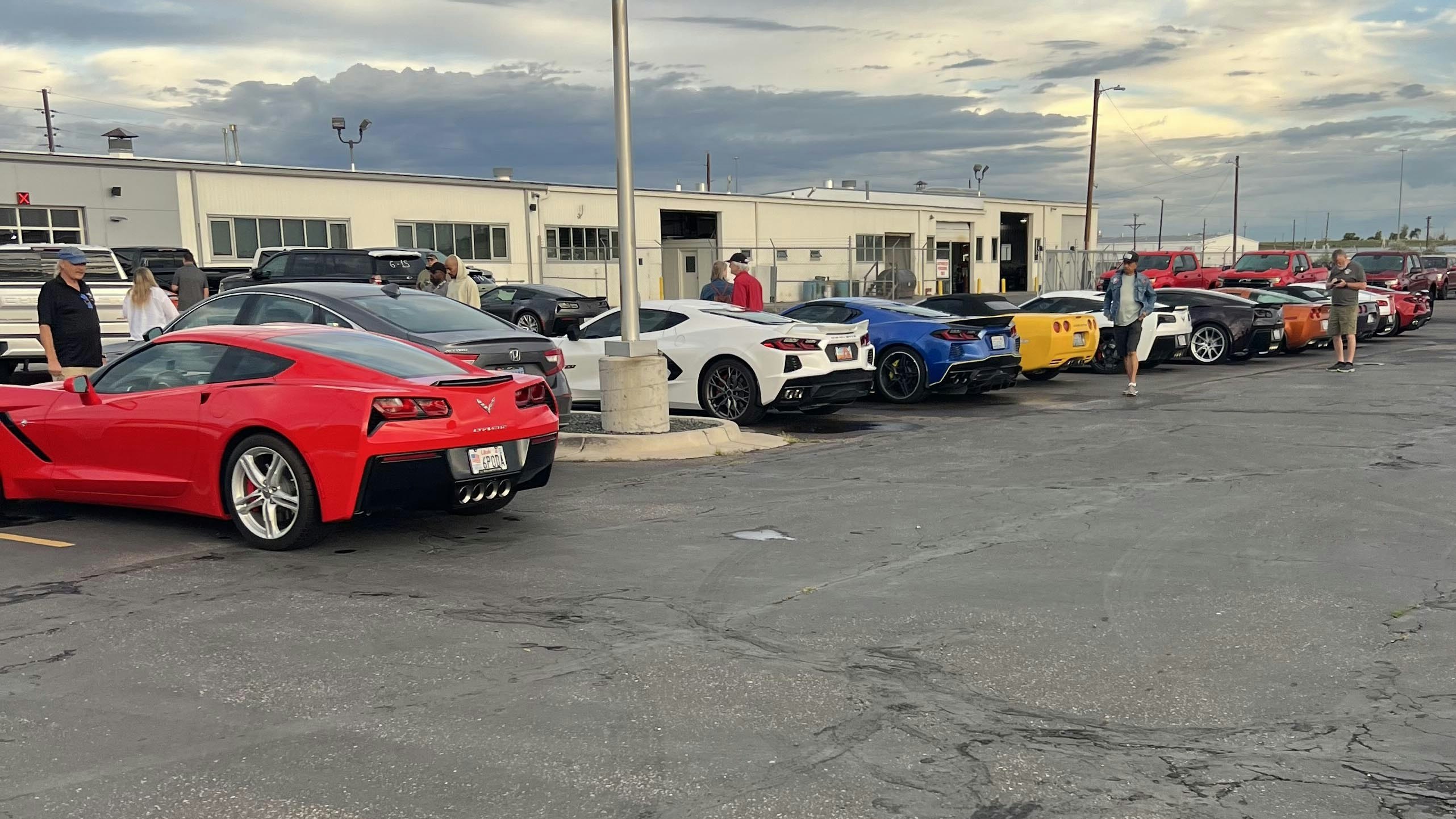 The Pacific Central National Corvette Caravan stopped in Cheyenne at Tyrrell Chevrolet, bringing hundreds of Corvettes on a cross-country drive to the National Corvette Museum in Kentucky.