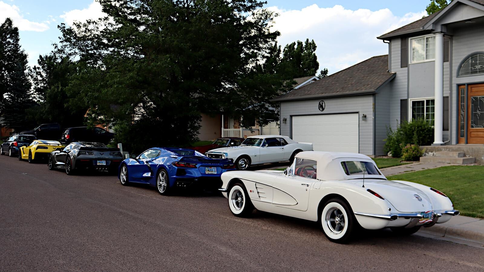 Alex Aragon's growing collection of Corvettes — and a 1968 Camaro SS.