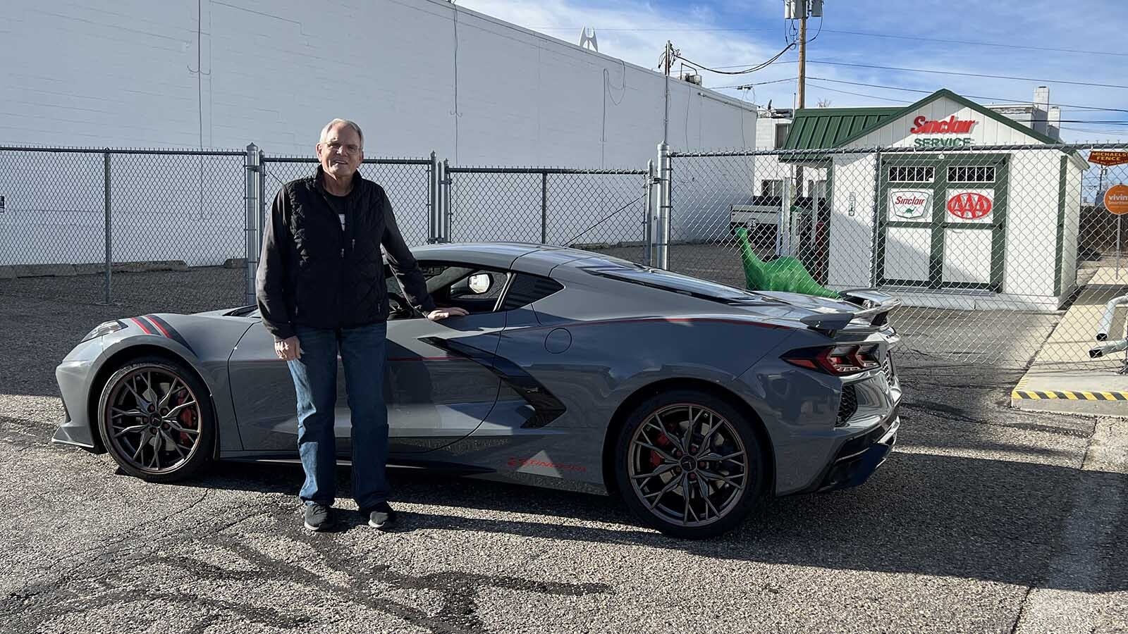 Larry Kloster of Casper, Wyoming, built a simple metal shed to house his growing Corvette collection. The garage has since grown into a museum-quality collection and a popular event space.