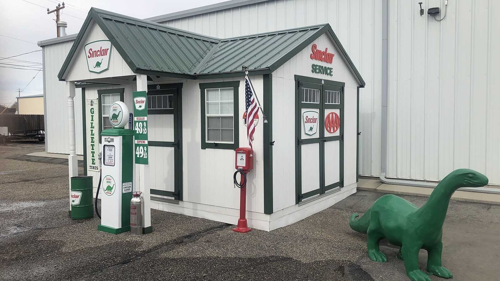 Larry Kloster of Casper, Wyoming, built a simple metal shed to house his growing Corvette collection. The garage has since grown into a museum-quality collection and a popular event space.