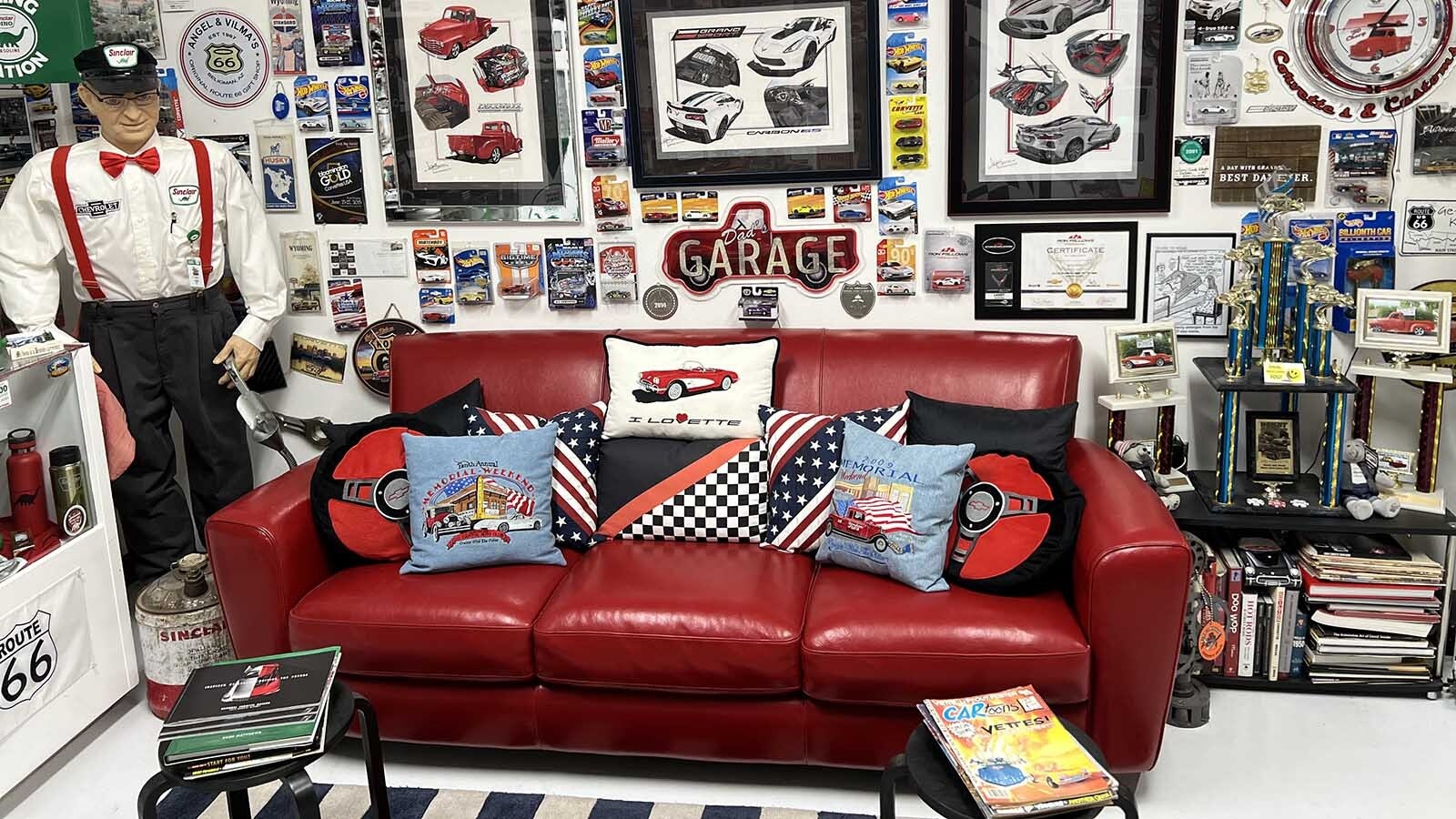 Larry Kloster of Casper collects Corvette’s of all sizes — from the real deal to Hot Wheels. He opens his garage to host events throughout the year and loves to take hospice patients for a spin in one of his three Corvettes.