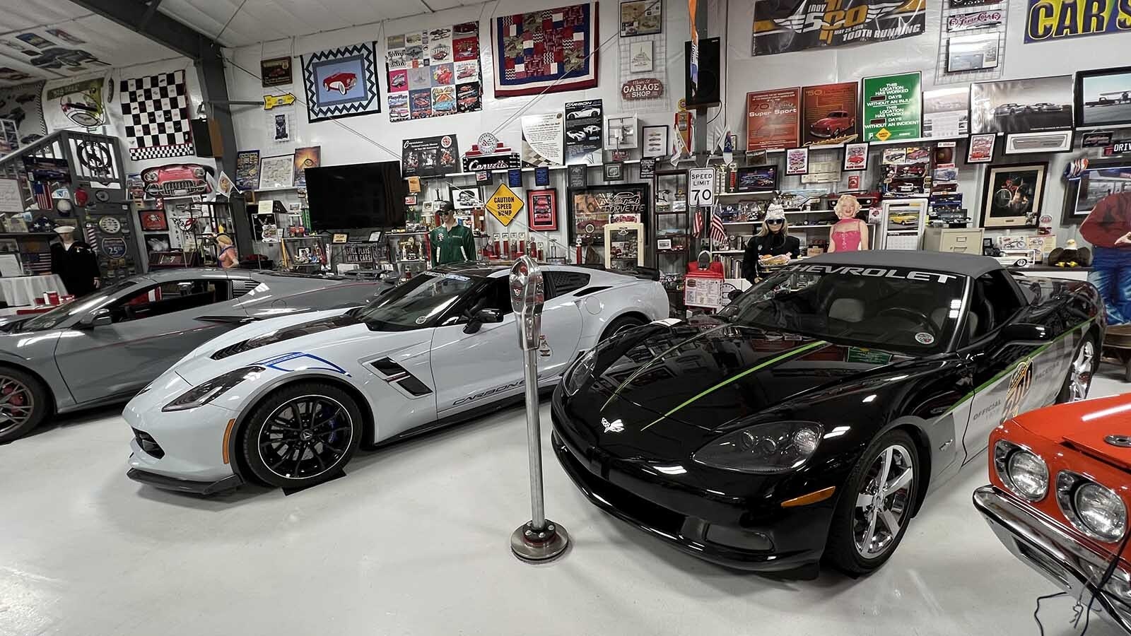 Larry Kloster of Casper collects Corvette’s of all sizes — from the real deal to Hot Wheels. He opens his garage to host events throughout the year and loves to take hospice patients for a spin in one of his three Corvettes.