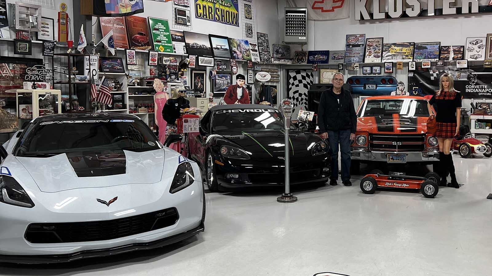Larry Kloster of Casper is passionate for all things Corvette and believes that the cars are made for driving, not just for admiring. He has taken his cars on cross-country trips and will take hospice patients and others for a spin.