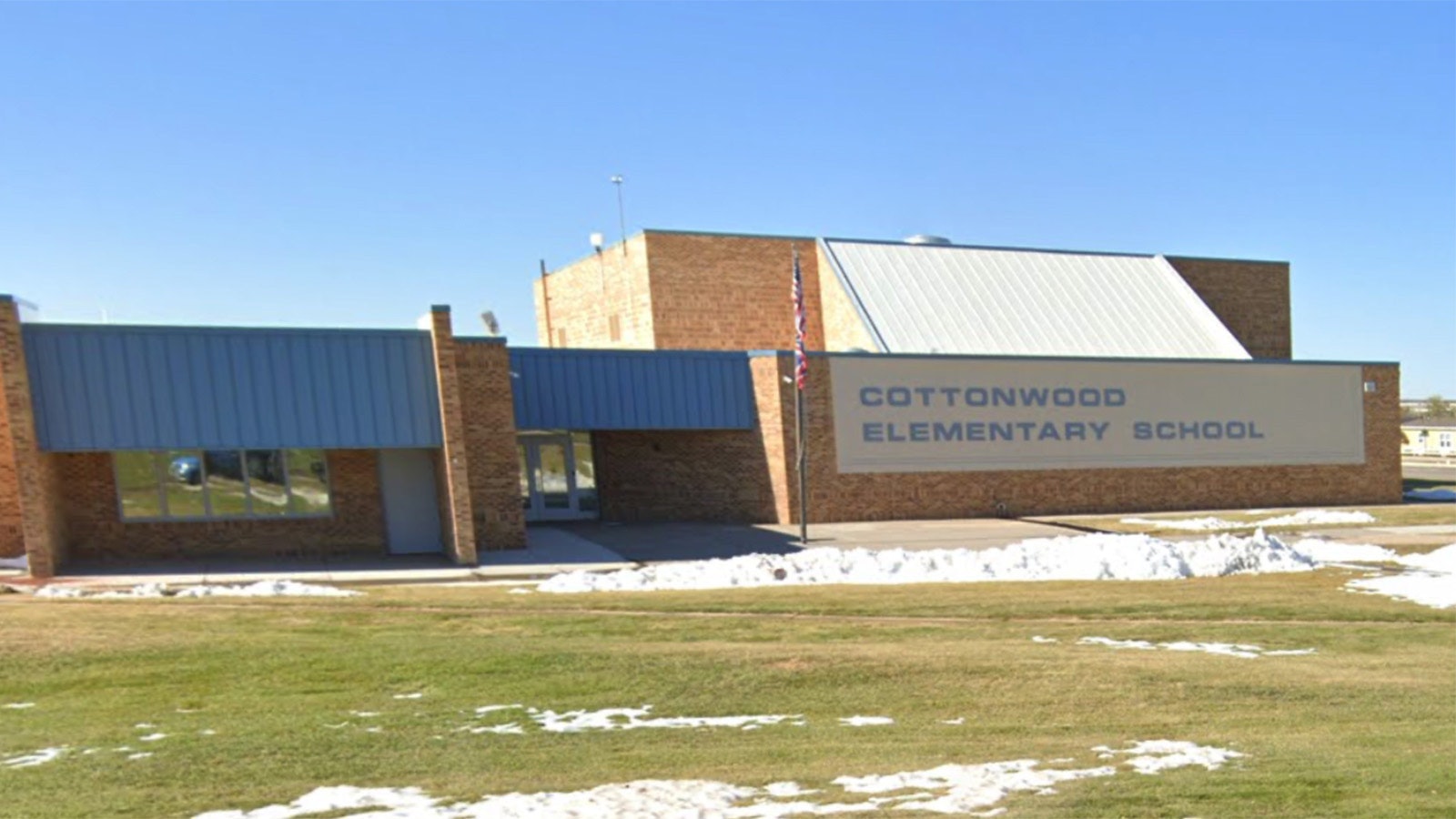 Cottonwood Elementary School in Wright, Wyoming.